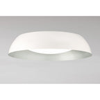 M4846 Argenta Flush Ceiling Large 30W LED Matt White/Silver/White Acrylic