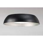 M4848 Argenta Flush Ceiling Large 30W LED Matt Black/Silver/White Acrylic
