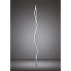M4861 Sahara Floor Lamp 21W LED Silver/Frosted Acrylic/Polished Chrome