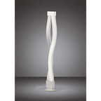 M4862 Sahara Table Lamp 6W LED Silver/Frosted Acrylic/Polished Chrome