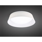 M4961 Nordica Flush Ceiling 21W LED 45CM Off White White Acrylic Ivory White Shade