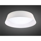 M4962 Nordica Flush Ceiling 30W LED 60CM Off White White Acrylic Ivory White Shade