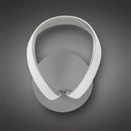 M4988 Knot Wall Lamp 12W LED Silver/Frosted Acrylic/Polished Chrome