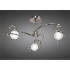 M0088 Dali Semi Flush 3 Light G9 Polished Chrome