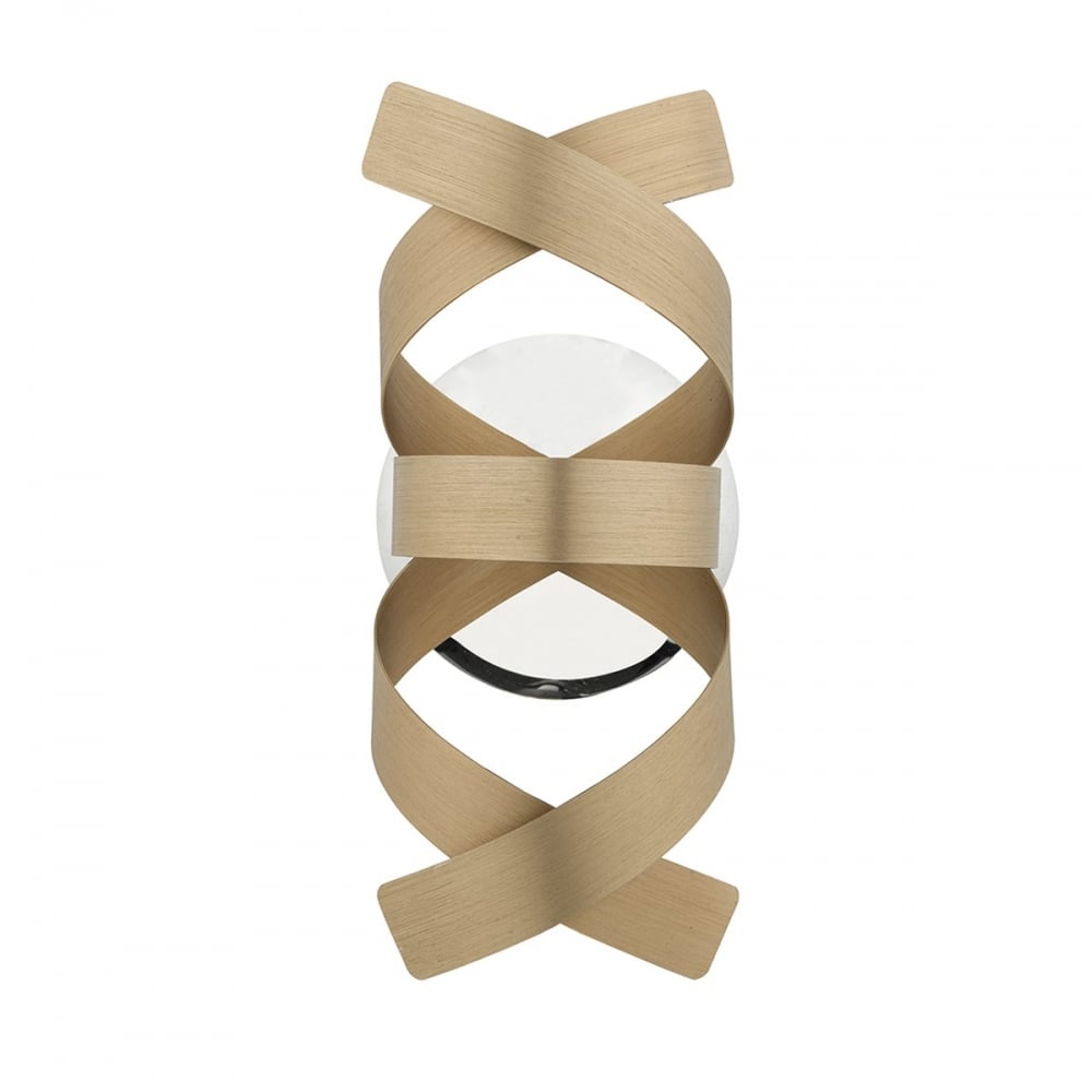 Dar RAW0764 Rawley 1 Light Wall Bracket Brushed Satin Copper