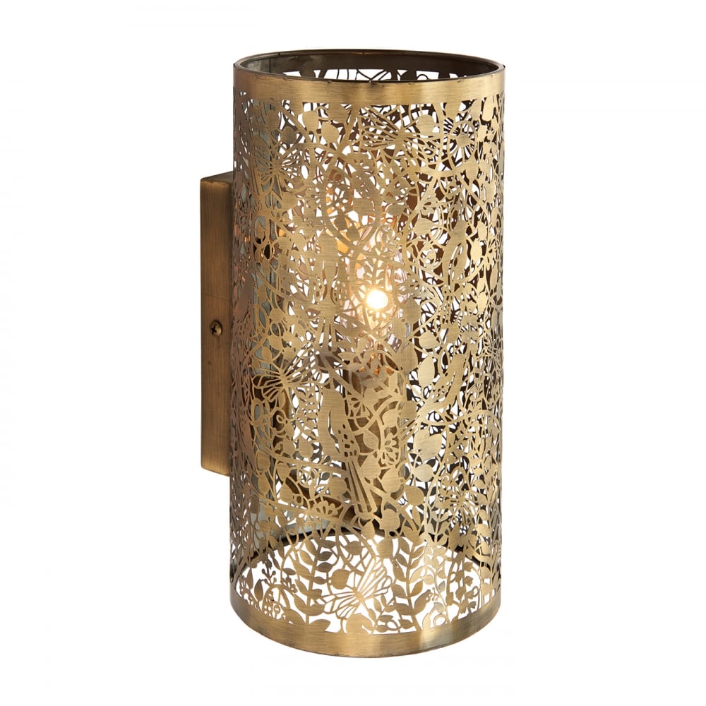 70105 Secret Garden Indoor Wall Light Metal