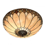 63973 Brooklyn Tiffany Large 2 Light Flush