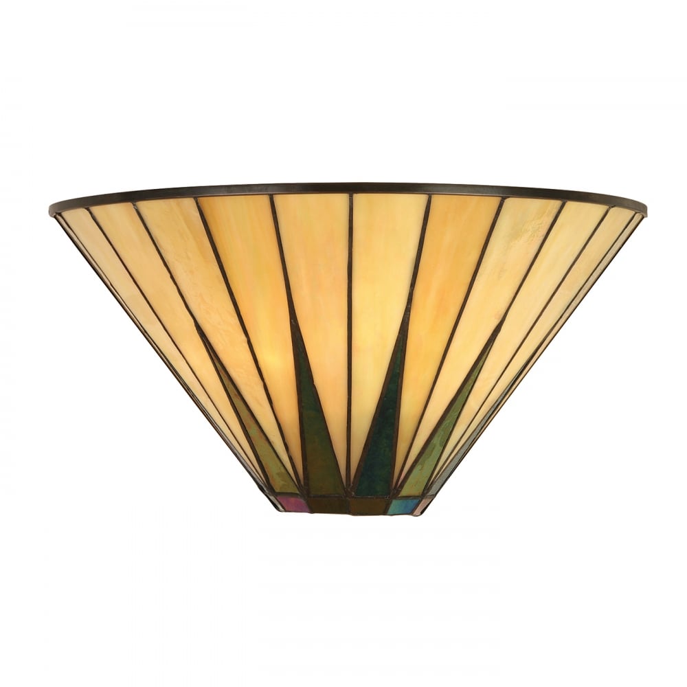 64046 Dark Star Tiffany Wall Light