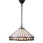 64147 Fargo Tiffany Large 1 Light Pendant