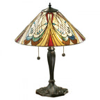 64163 Hector Tiffany Medium Table Lamp