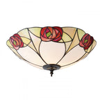 64182 Ingram Tiffany Large 2 Light Flush