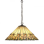 64194 Jamelia Tiffany Large 3 Light Pendant