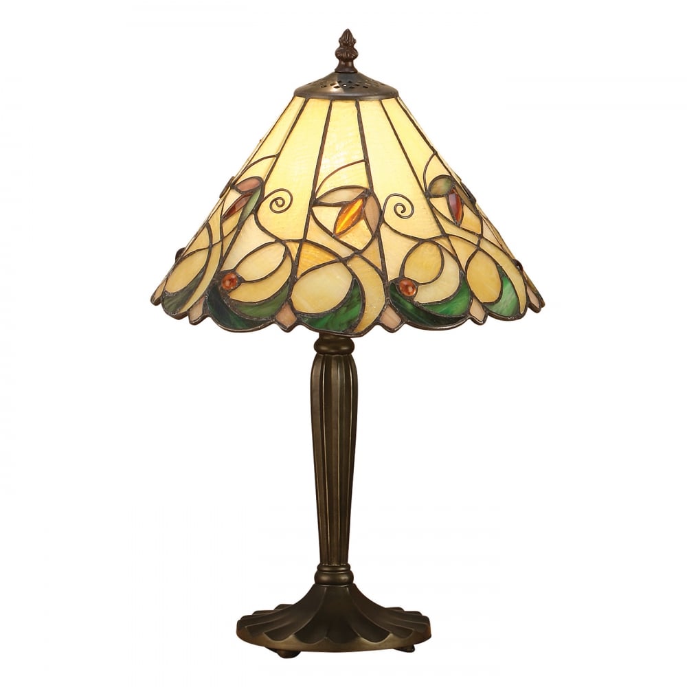 64195 Jamelia Tiffany Small Table Lamp