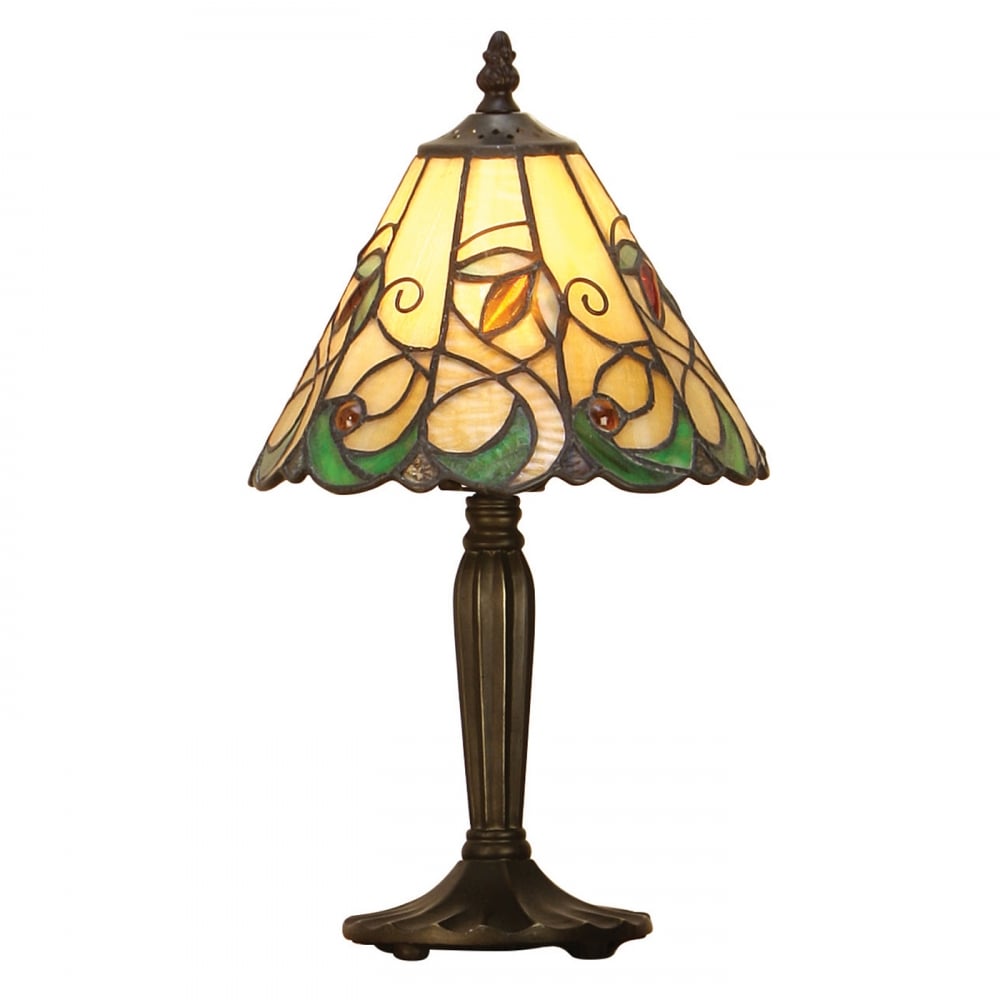 64196 Jamelia Tiffany Intermediate Table Lamp
