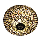 64276 Mille Feux Tiffany Large 2 Light Flush