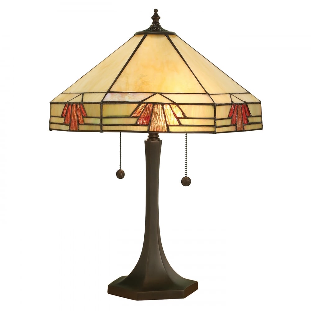 64286 Nevada Tiffany Medium Table Lamp