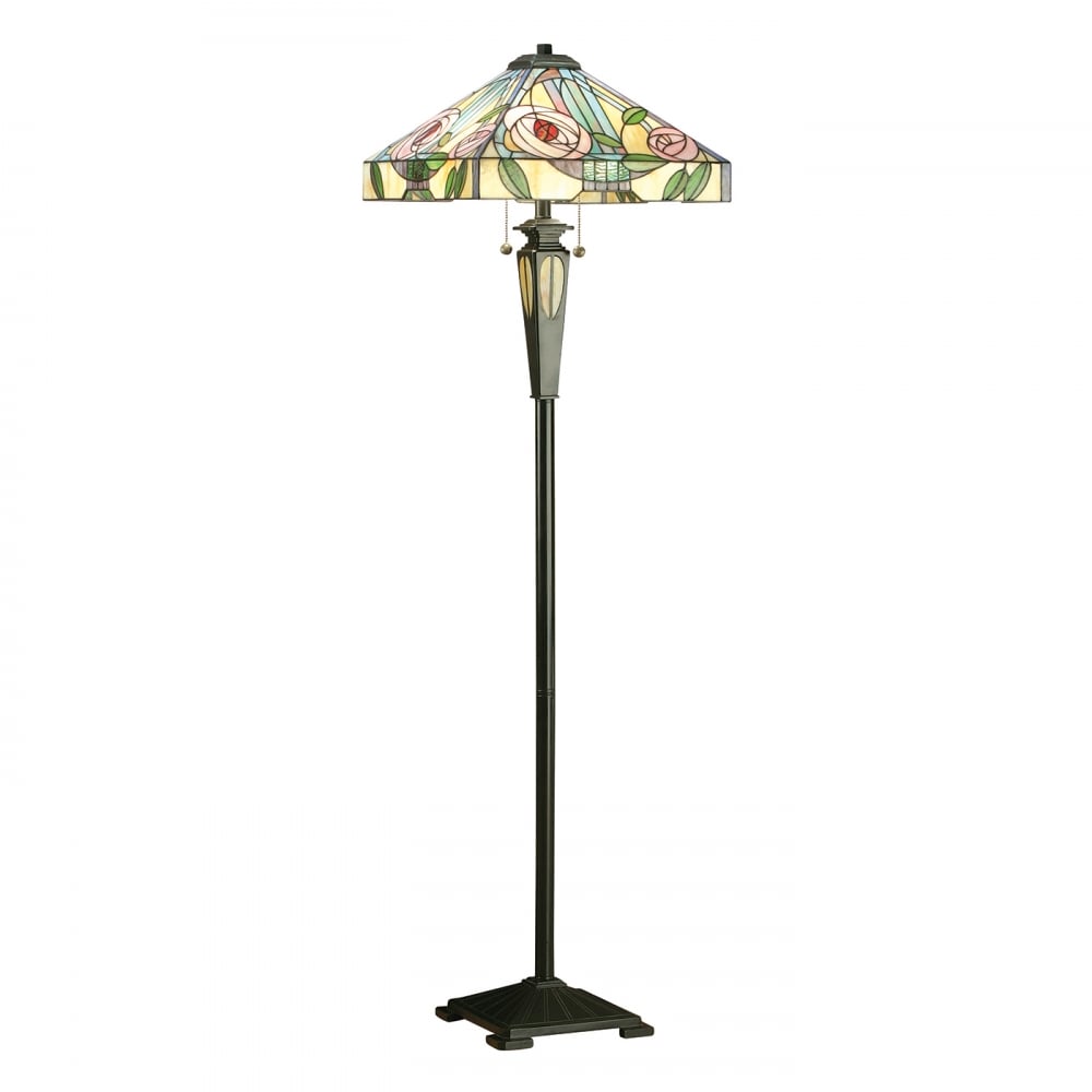 64383 Willow Tiffany Floor Lamp