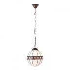 67044 Fargo Tiffany Small Globe 1 Light Pendant