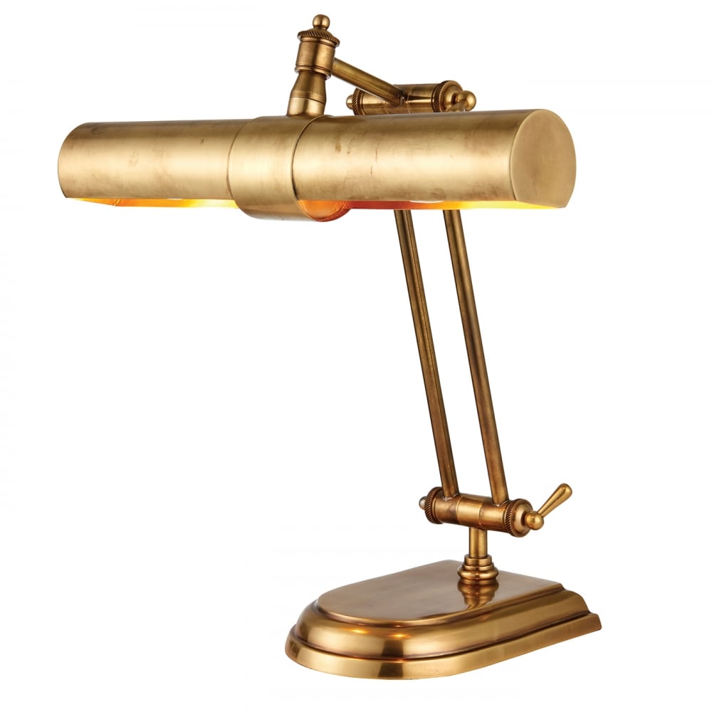 69834 Winchester Table Lamp Solid Brass