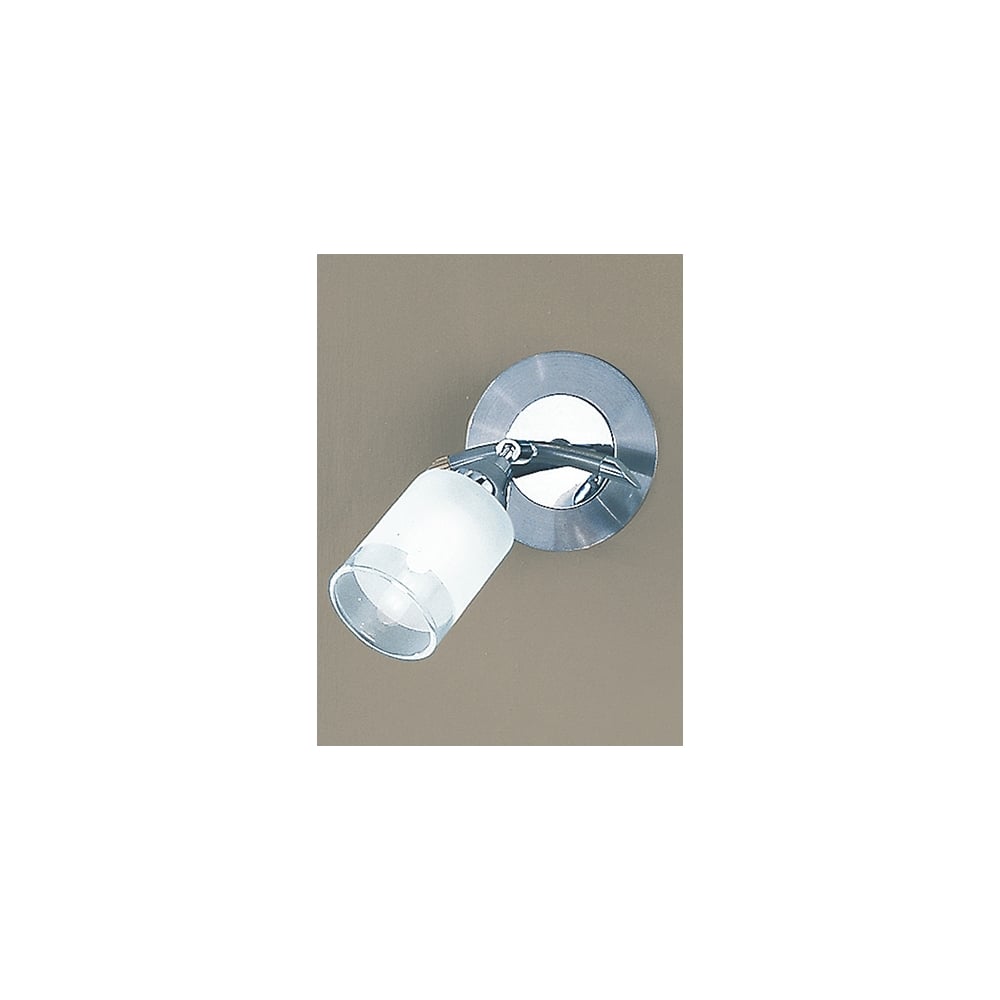 DP40021 Campani 1 Light Wall Bracket Chrome / Satin Nickel