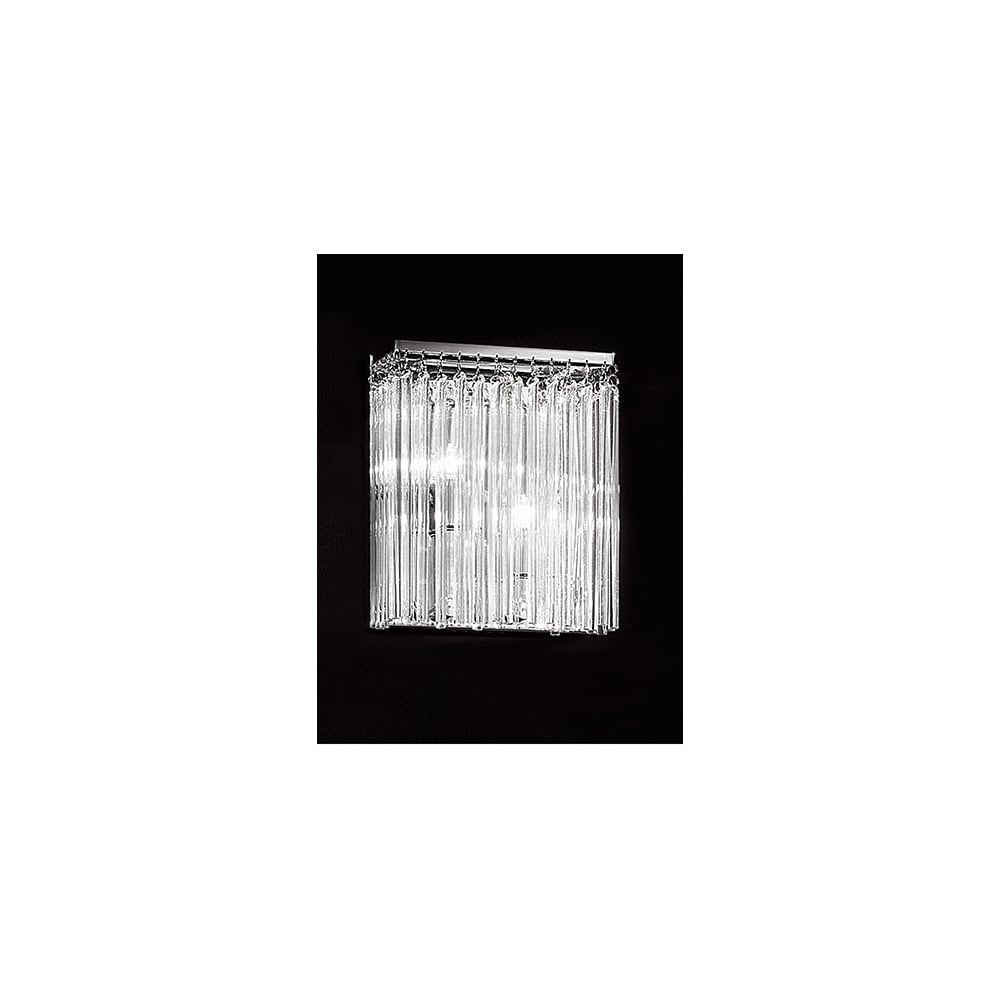 FL2093/2 Carillon 2 Light Wall Bracket Chrome