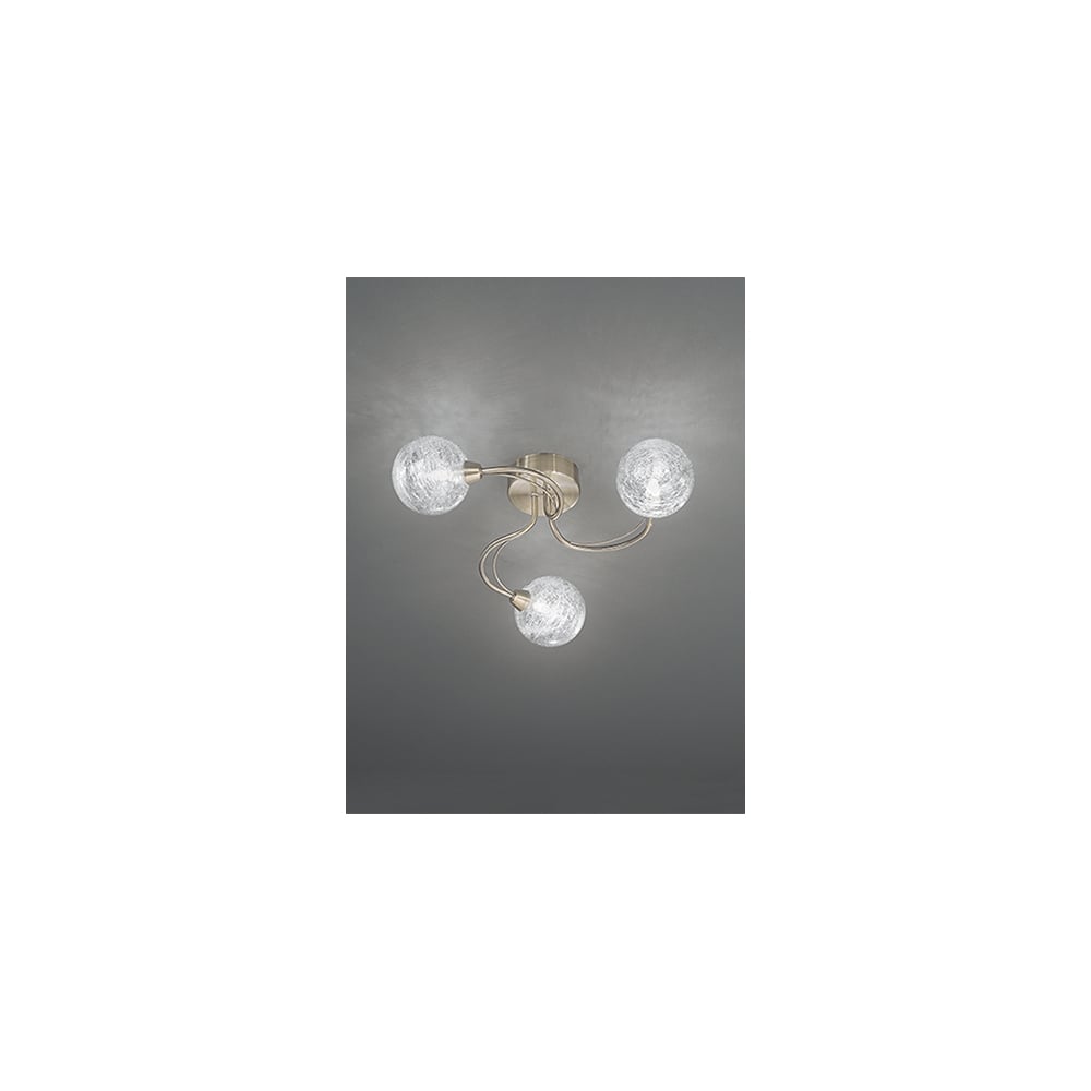 FL2328/3 Gyro 3 Light Ceiling Flush Bronze