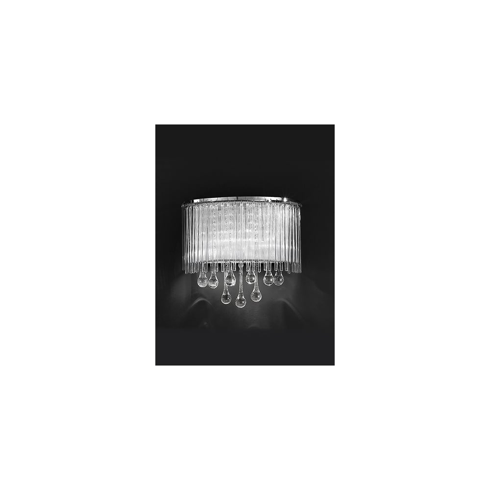 Spirit 2 Light Wall Bracket Chrome