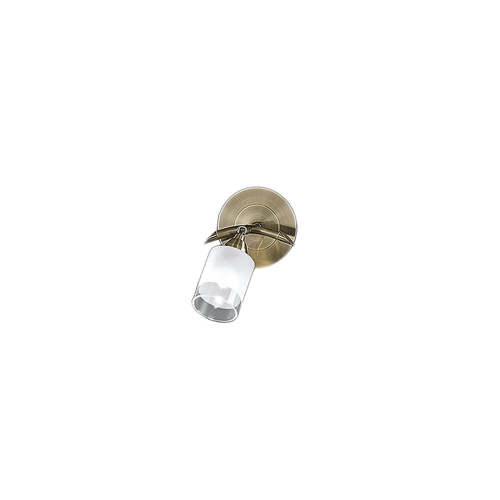 SPOT8771 Campani 1 Light Wall Bracket Bronze