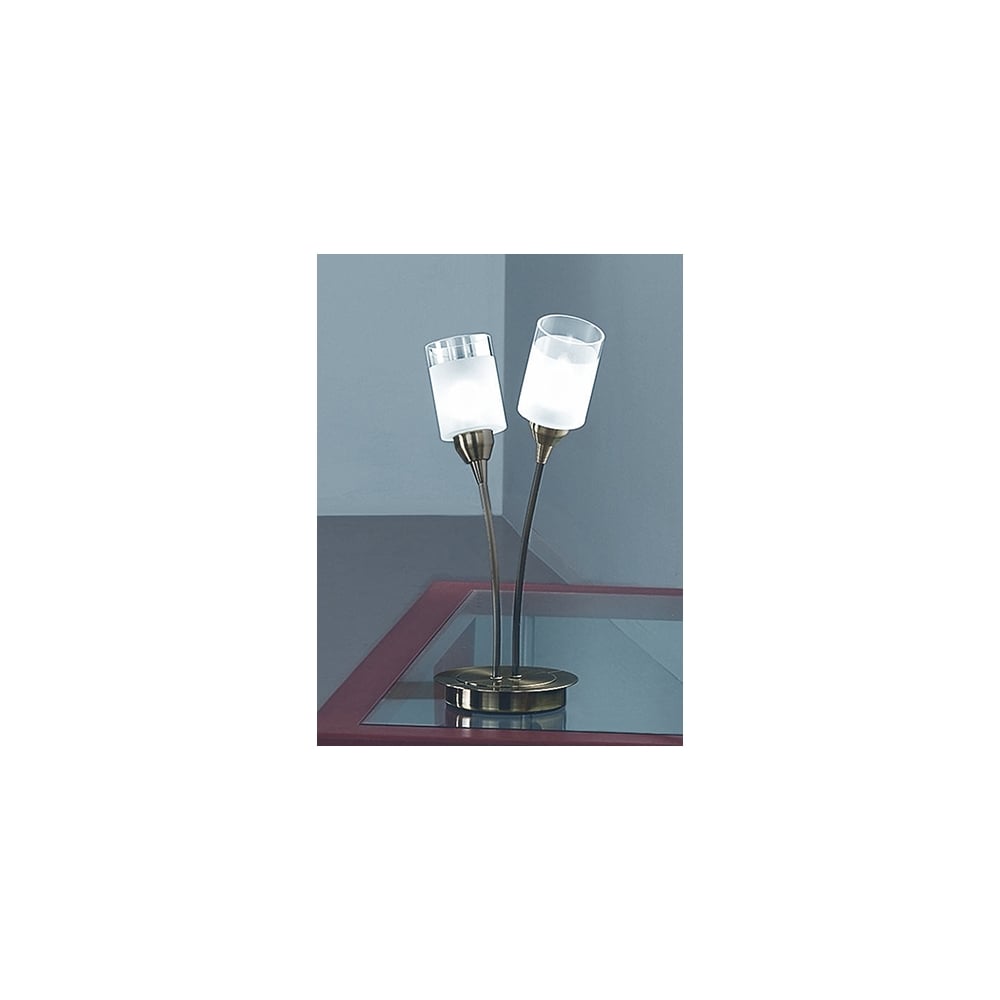 TL791 Campani 2 Light Table Lamp Bronze