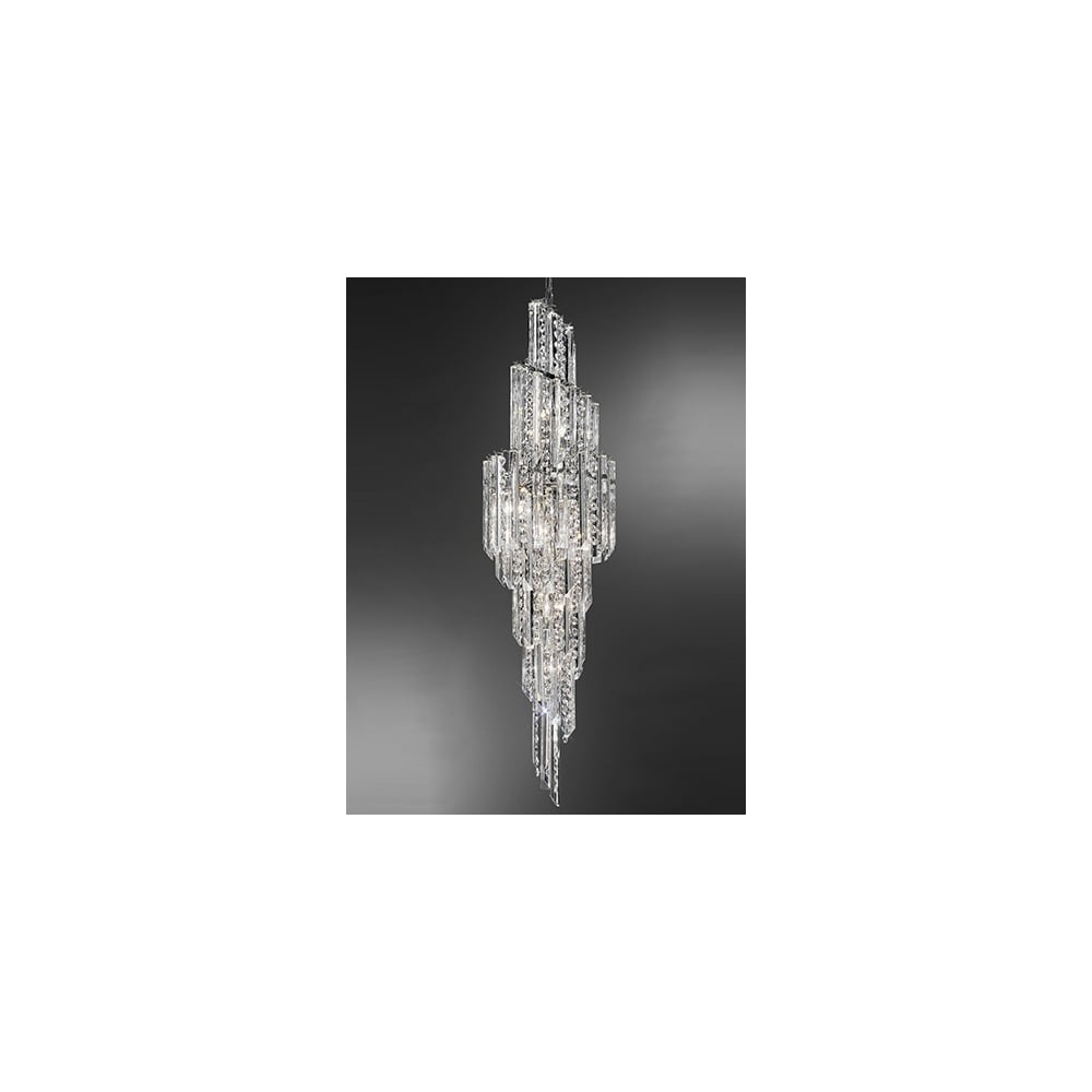 FL2264/11 Valentina 11 Light Pendant Chrome