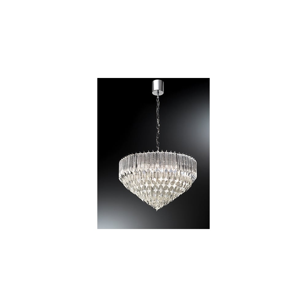 FL2266/6 Valentina 6 Light Pendant Chrome