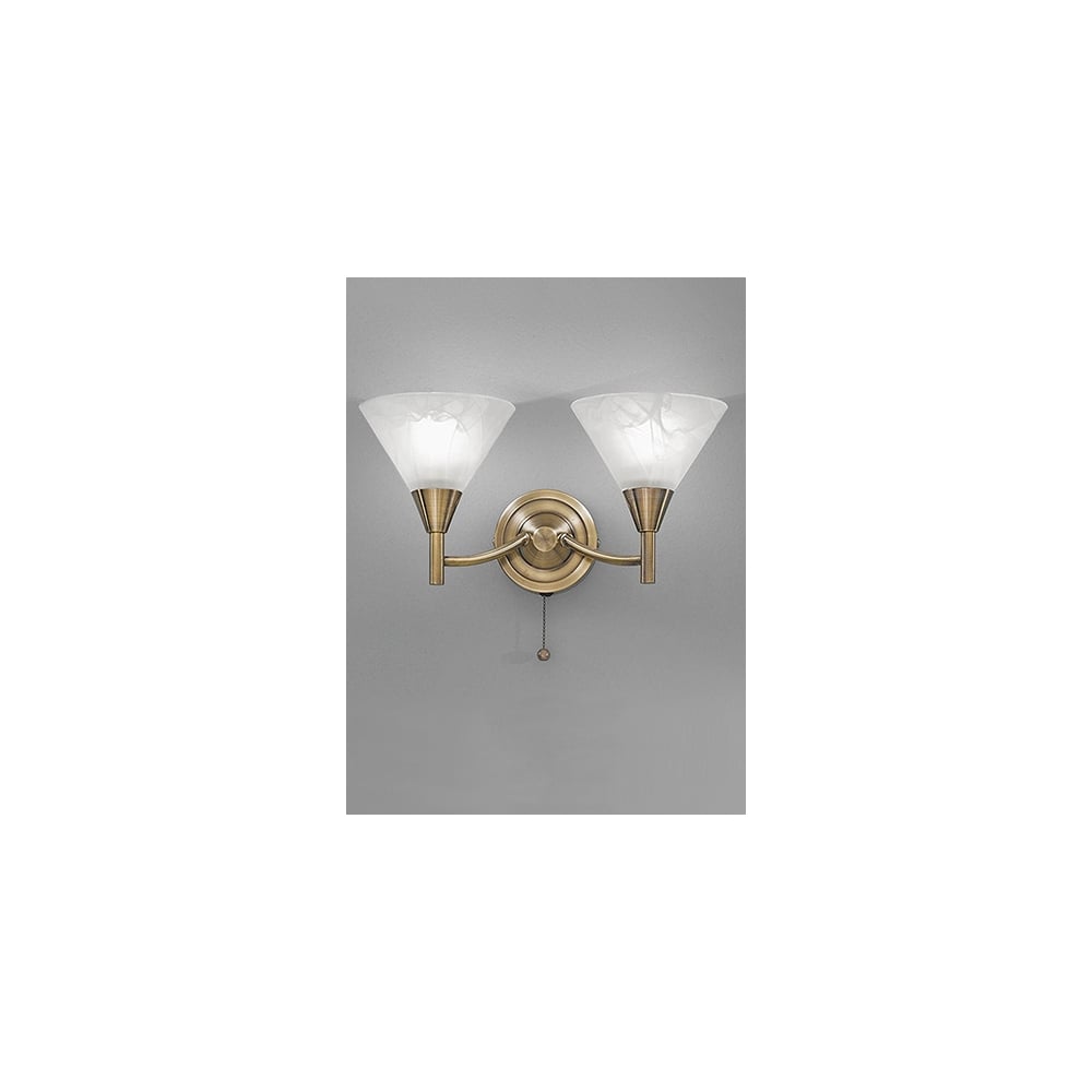 FL2251/2 Harmony 2 Light Wall Bracket Bronze (SD)