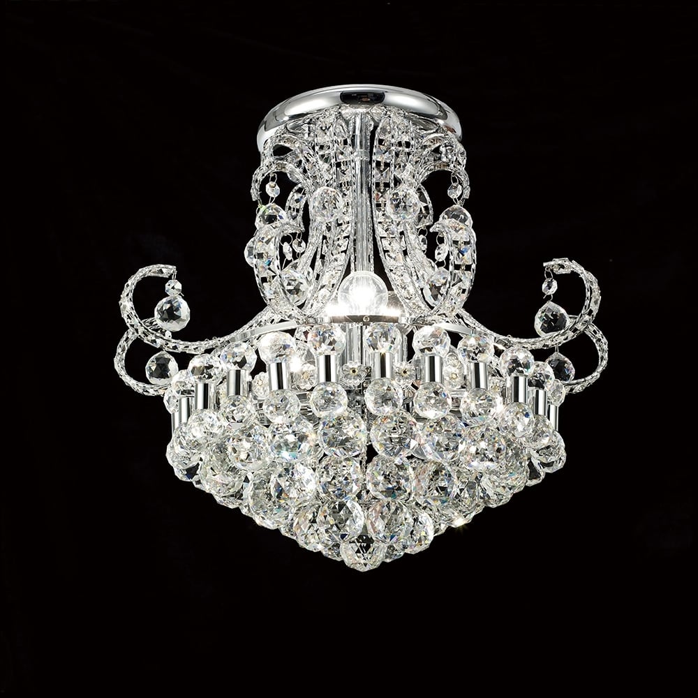IL30026 Pearl Chrome 9 Light Chrome
