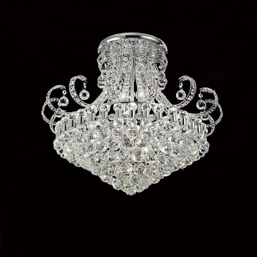 IL30027 Pearl Chrome 12 Light Chrome