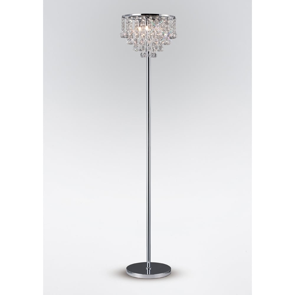 IL30029 Atla Chrome Floor Lamp