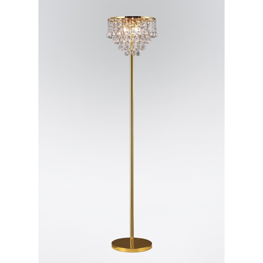 IL30032 Atla Gold Floor Lamp