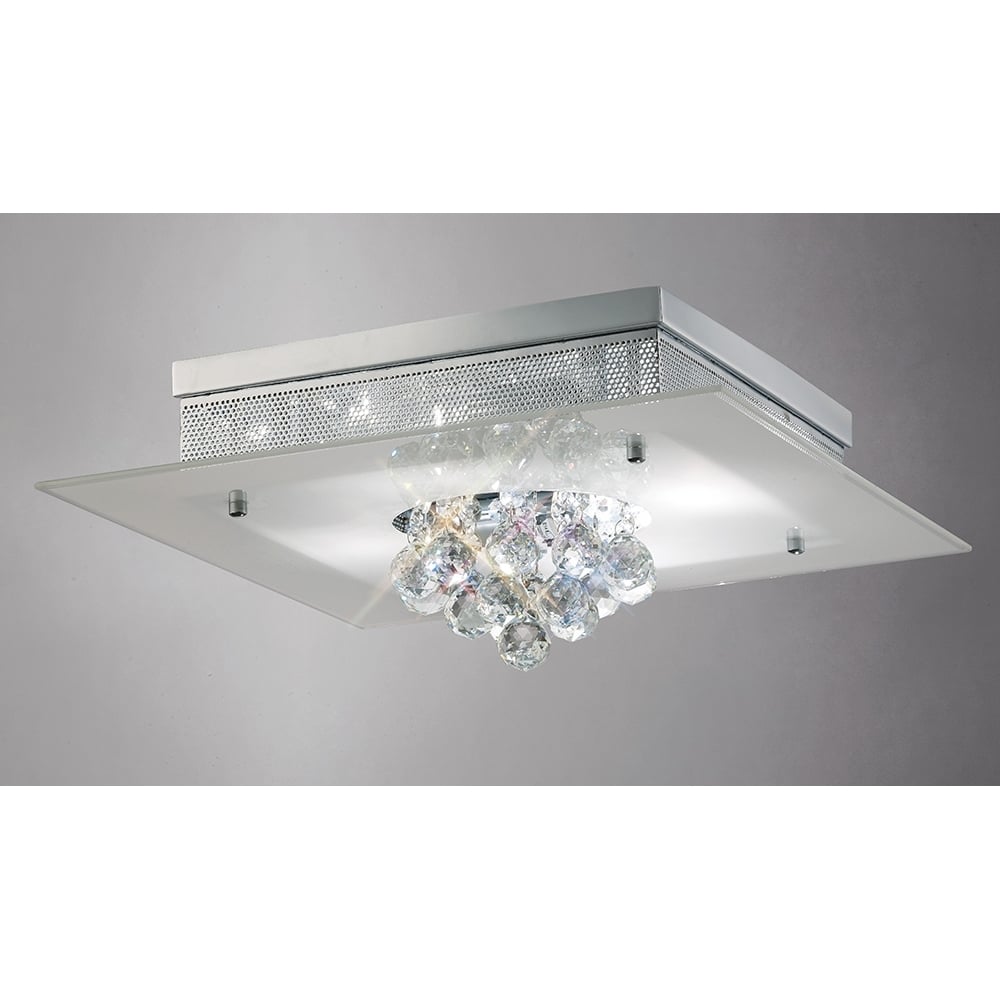IL31470 Tabitha Ceiling Polished Chrome/crystal