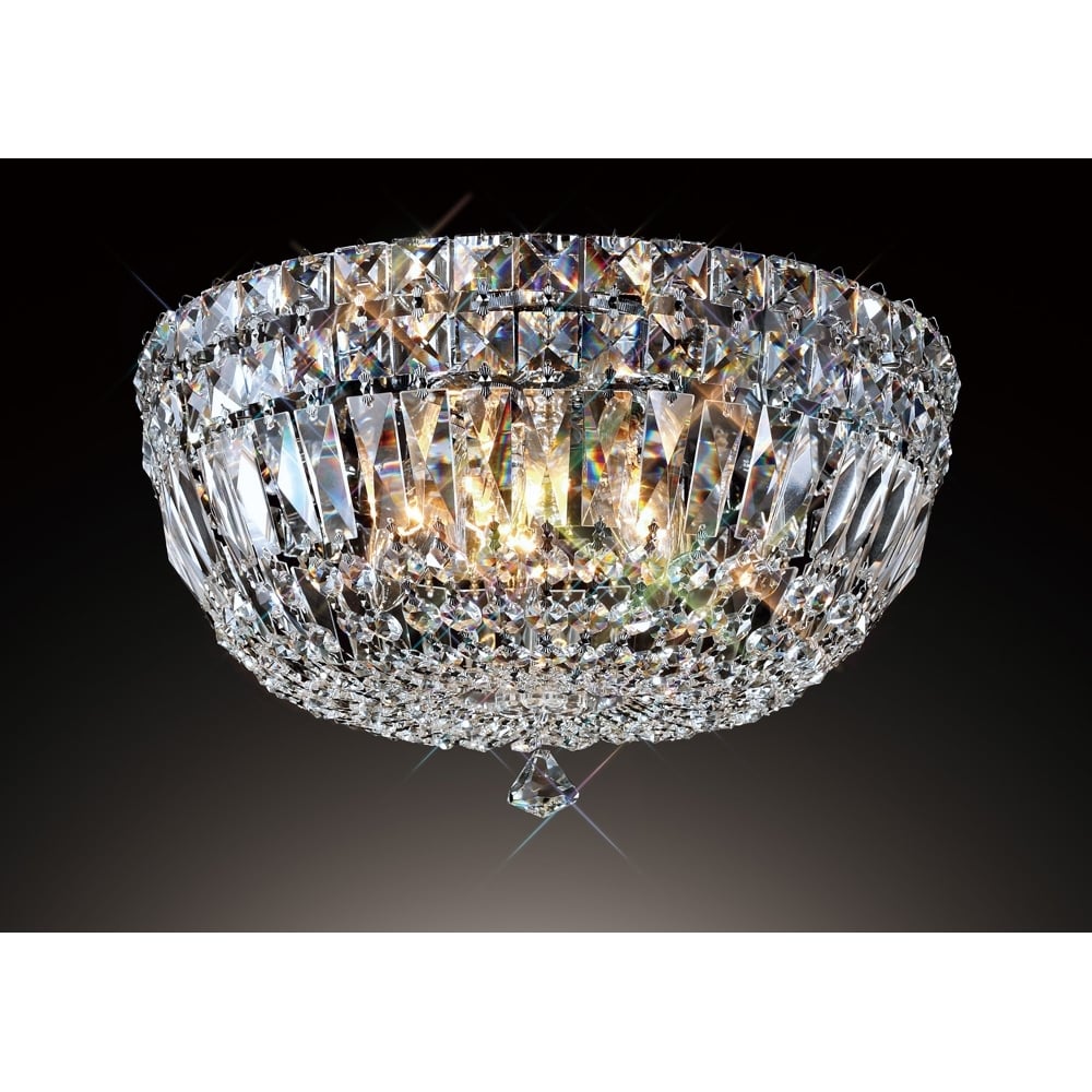 IL31480 Georgina Ceiling Polished Chrome/crystal