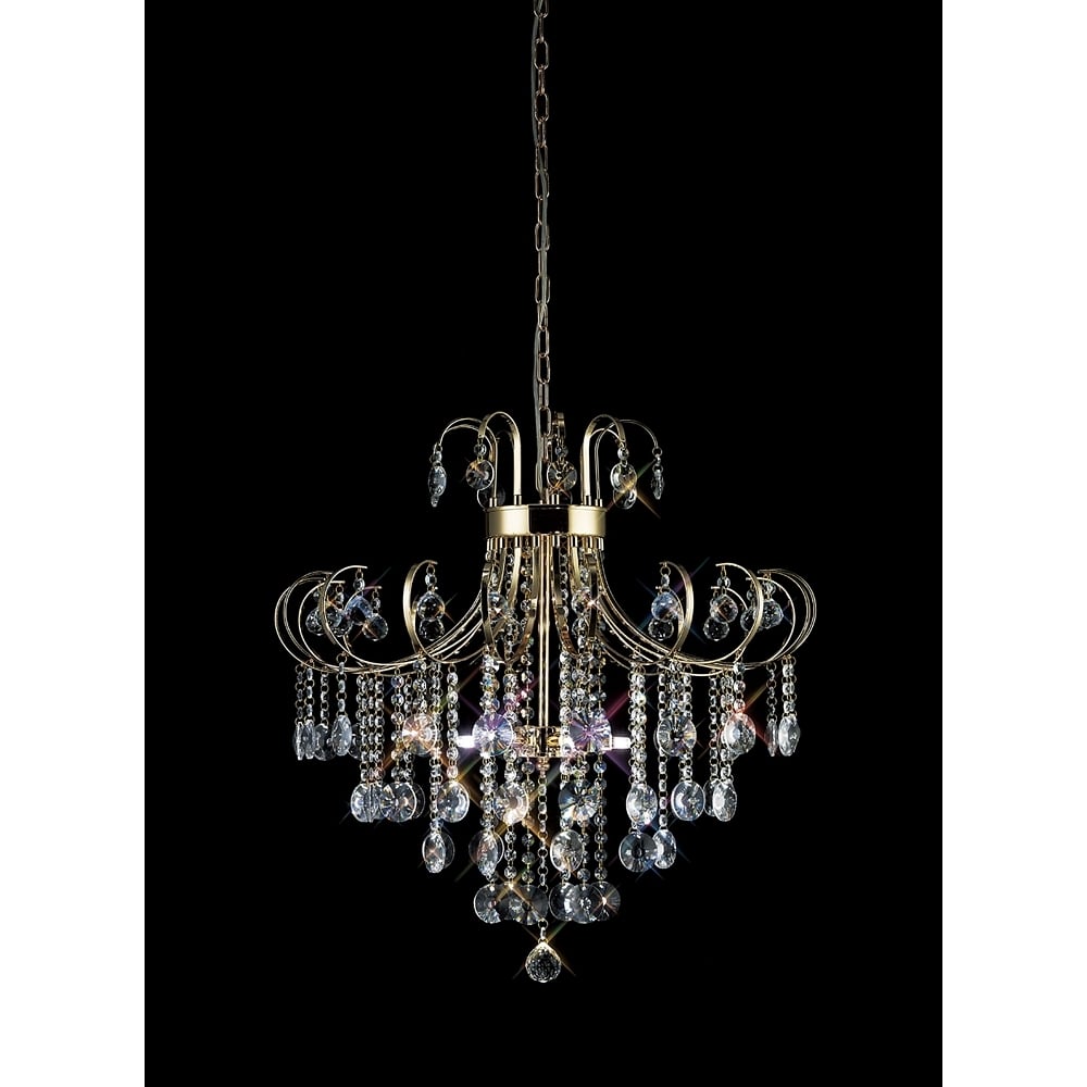 IL32055 Rosina Pendant French Gold/crystal