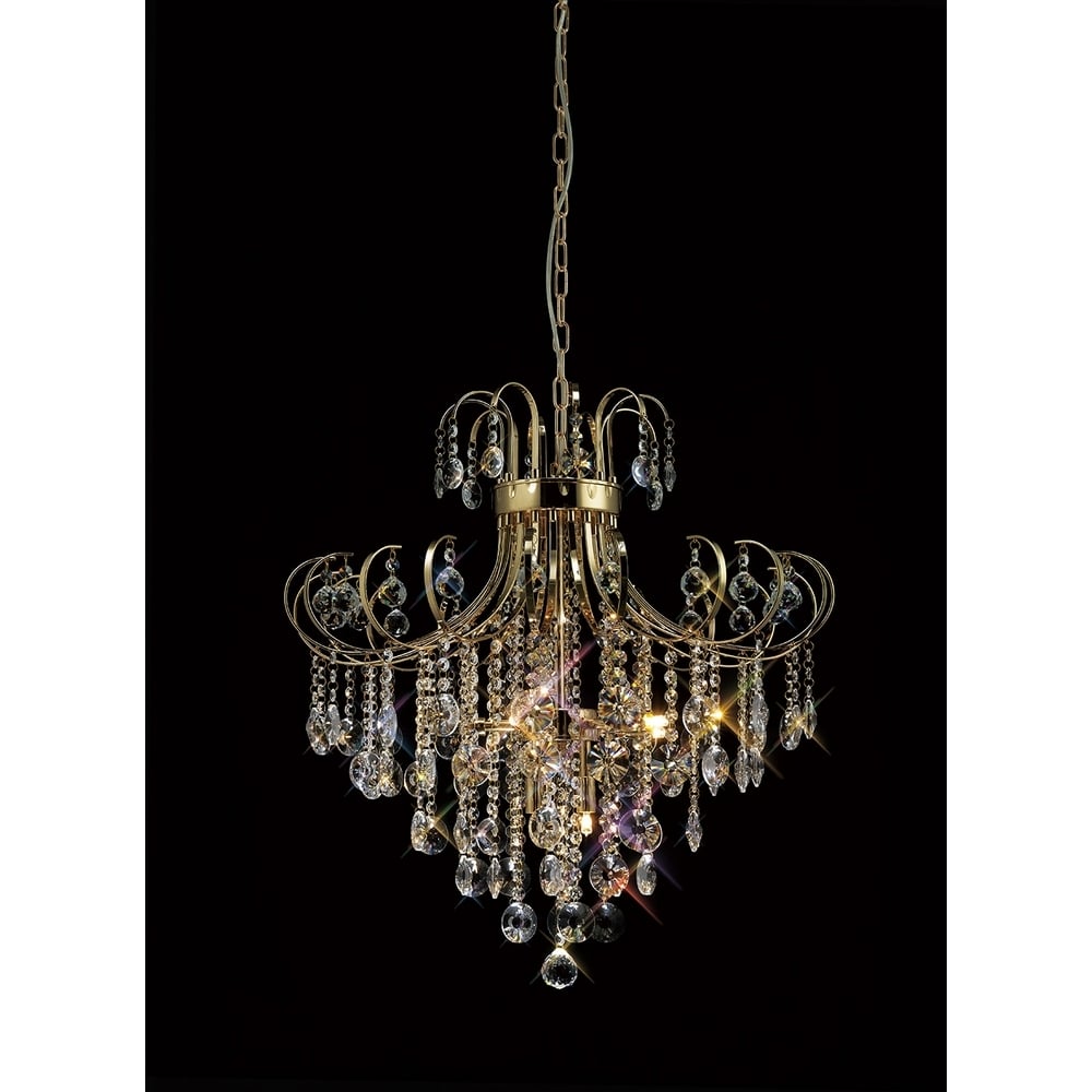 IL32056 Rosina Pendant French Gold/crystal