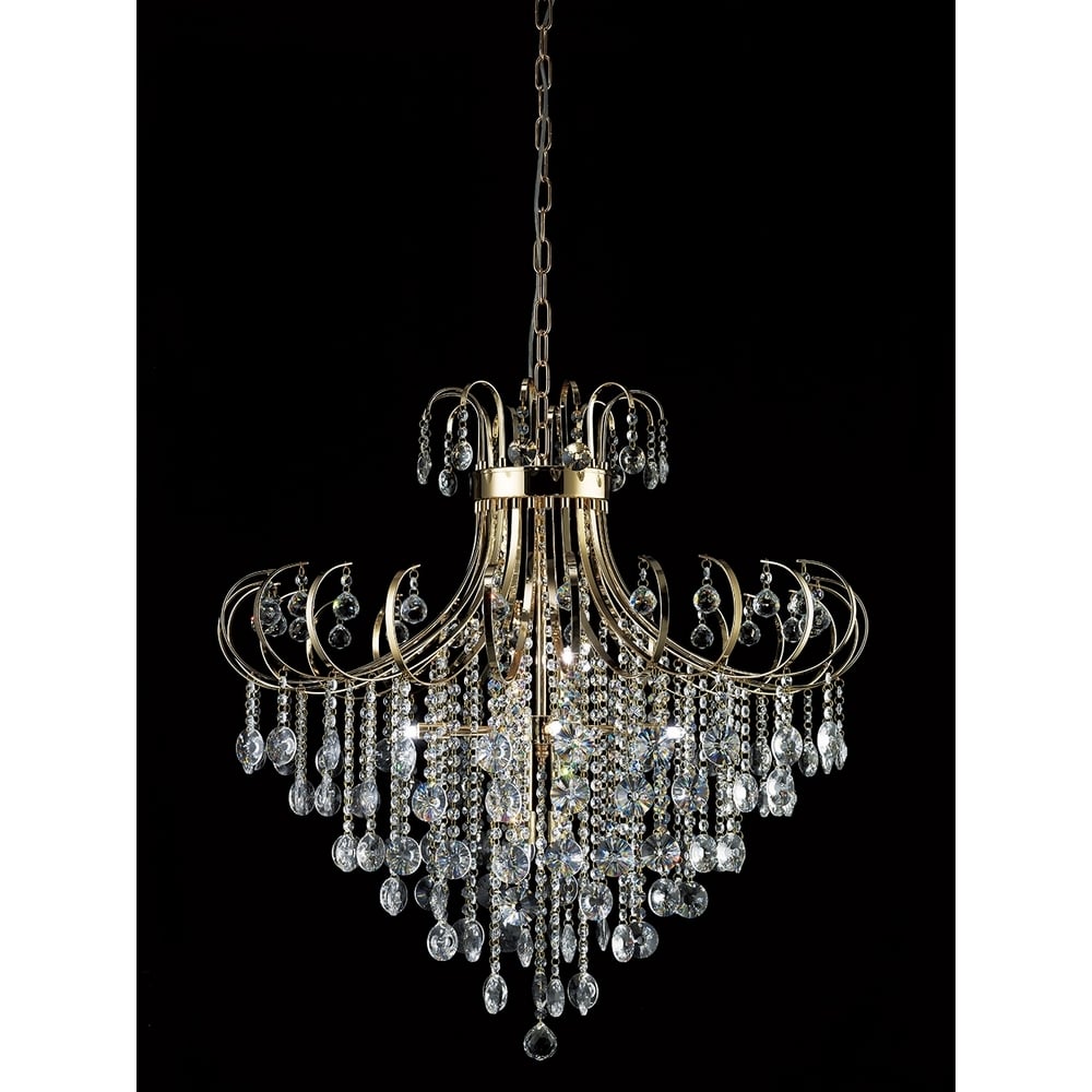 IL32058 Rosina Pendant French Gold/crystal
