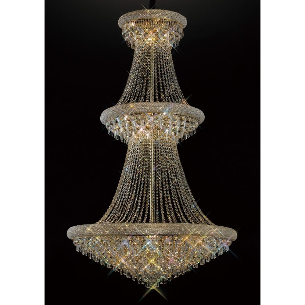 IL32114 Alexandra Pendant Gold/crystal