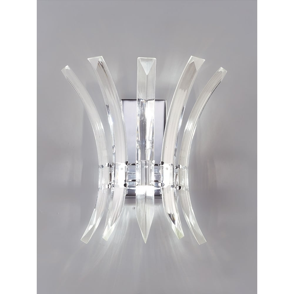 IL50440 Sinclair Wall Lamp Polished Chrome