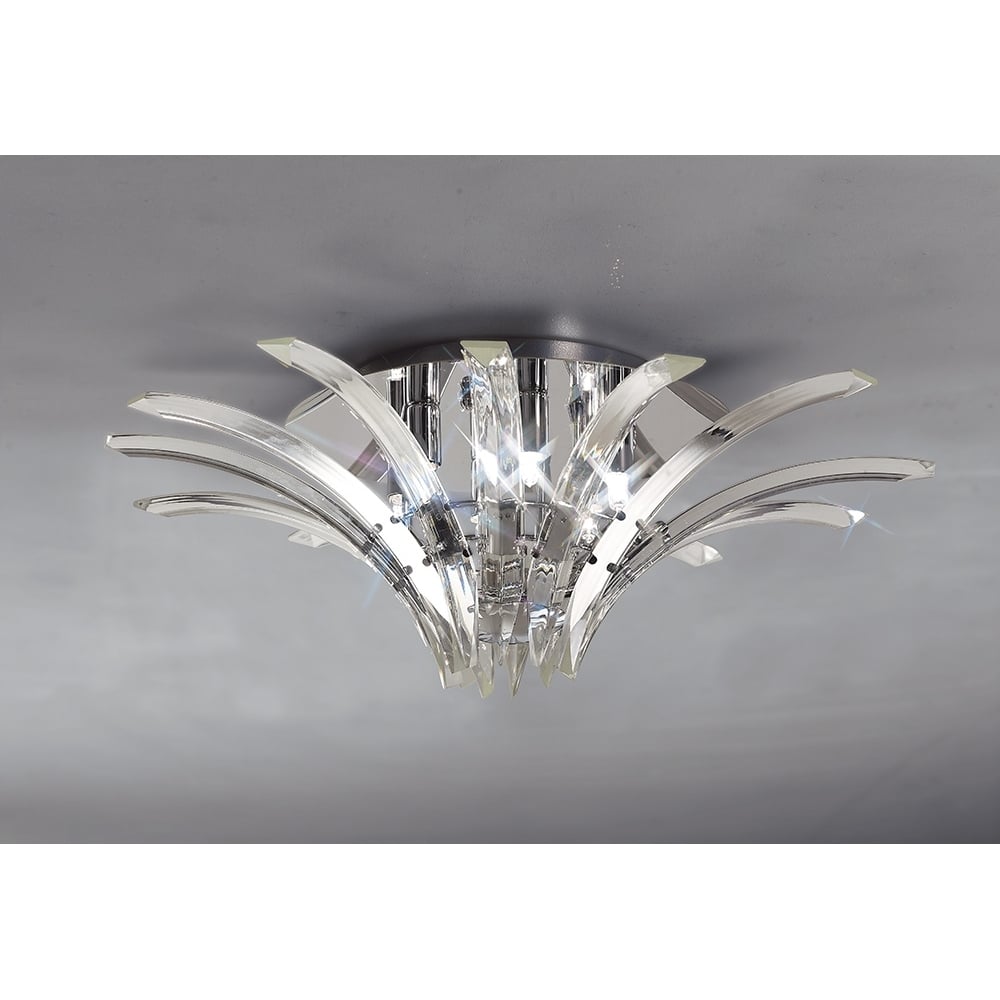 IL50441 Sinclair Ceiling Polished Chrome/crystal