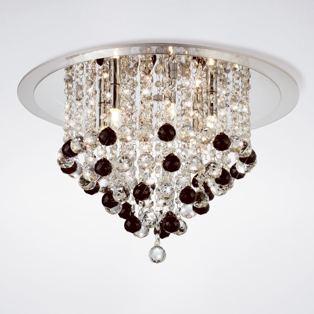 IL30008BL Atla Ceiling Light Polished Chrome