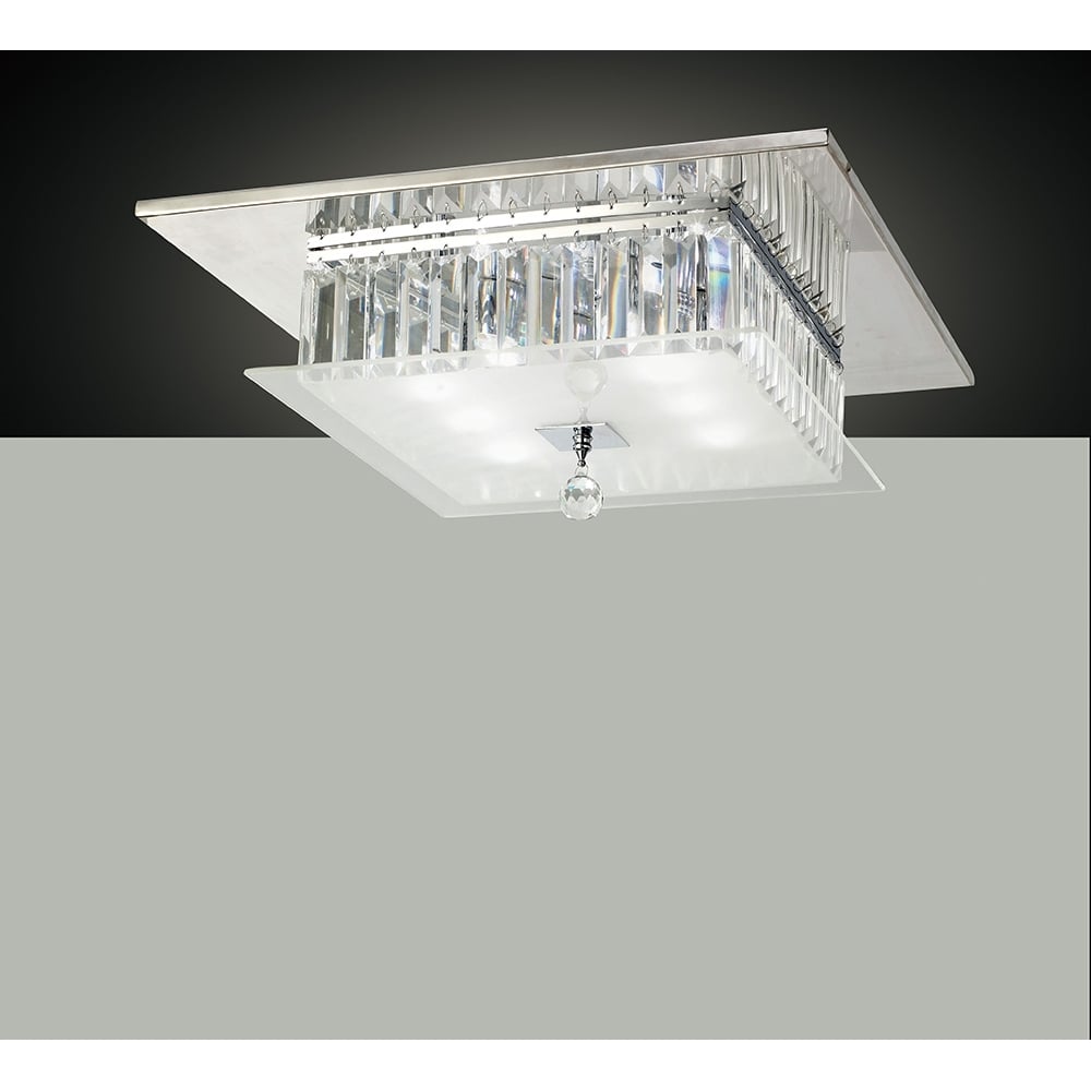 IL30246 Tosca Ceiling Square Polished Chrome