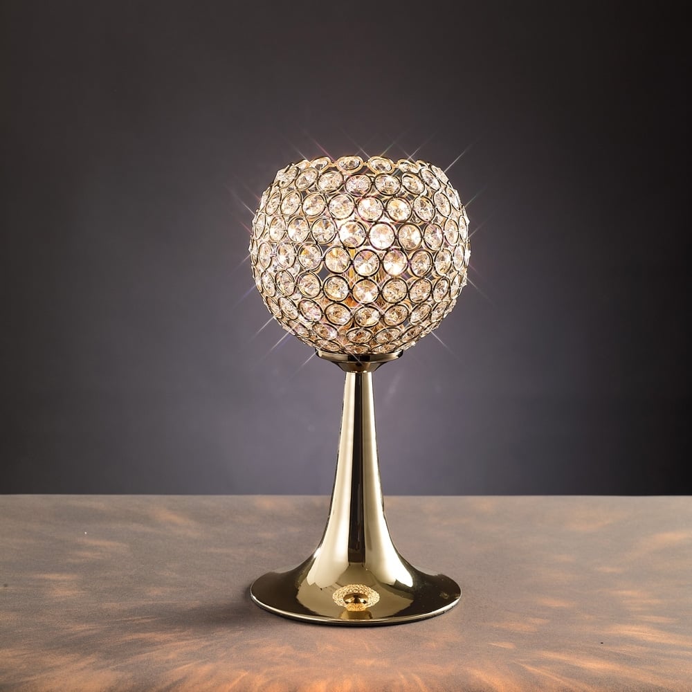 IL30755 Ava Table Lamp French Gold/crystal