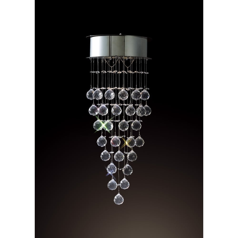 IL30786 Colorado Wall Lamp Chrome/crystal