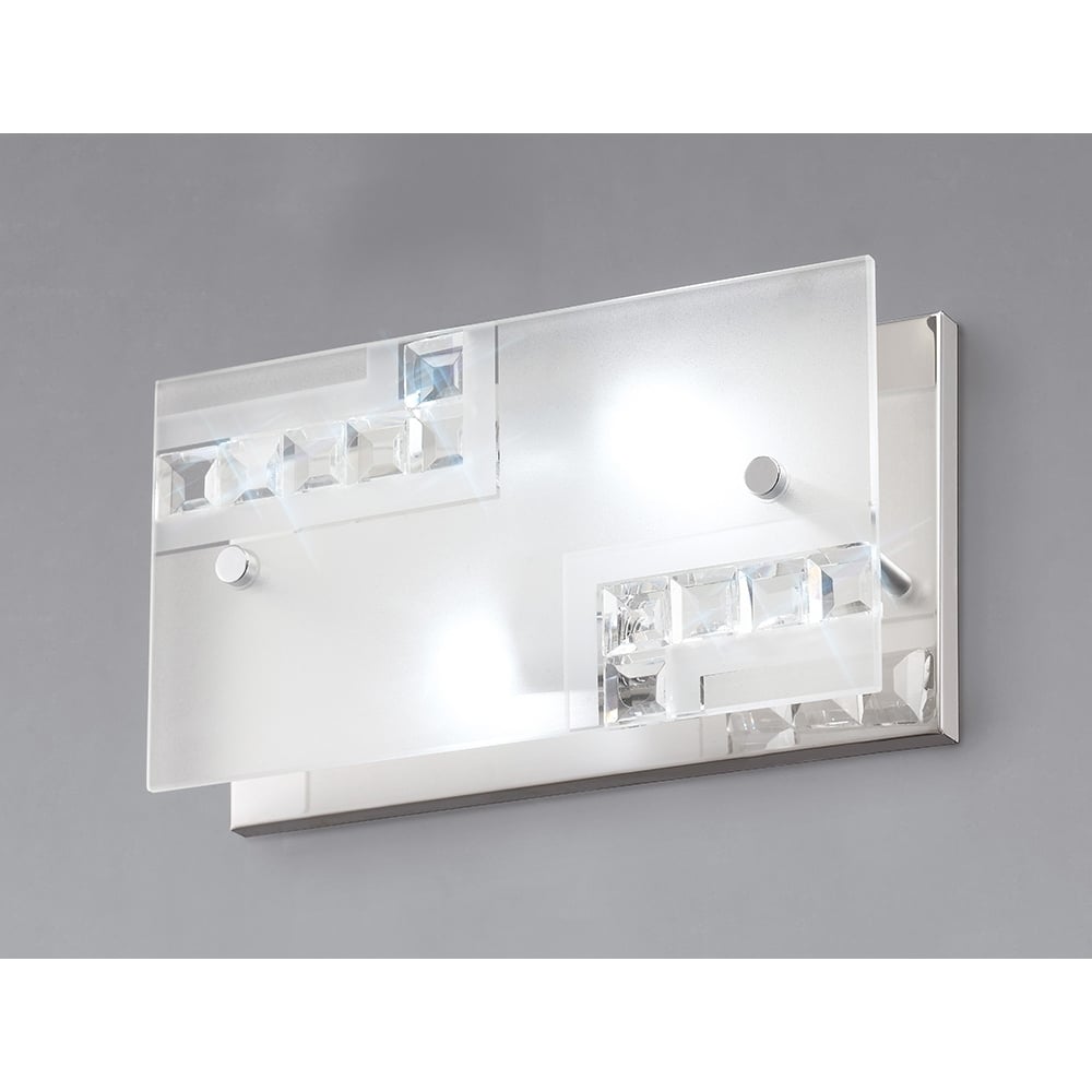 IL31260 Starlet Wall Lamp Chrome/glass/crystal