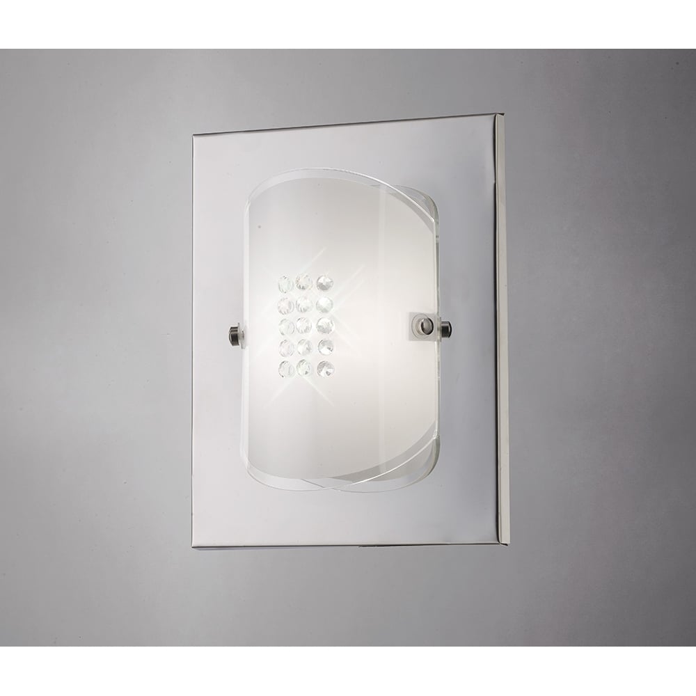 IL31330 Starlis Wall Lamp Chrome/glass/crystal